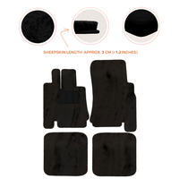 Premium Sheepskin Floor Mats for Mercedes-Benz G-Class W463 2008-2018
