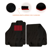 Premium Sheepskin Floor Mats for Ferrari 488 Spider (2016-2022)