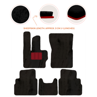 Premium Sheepskin Floor Mats for Mercedes-Benz G-Class W463 2008-2018