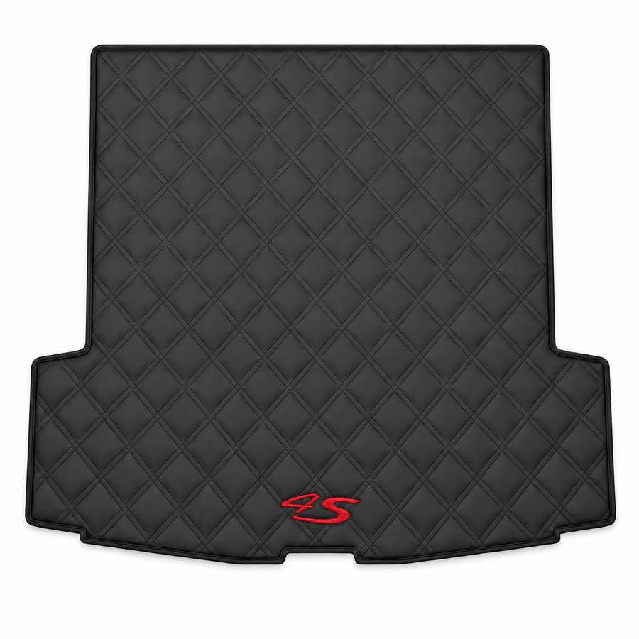Bilmatter i lær for Porsche Taycan 4S (2019-2023)