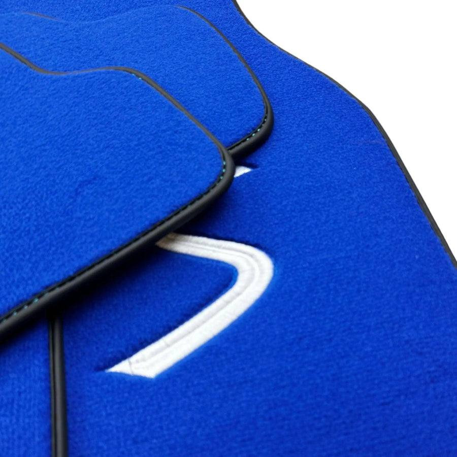 Blue Floor Mats for Mini Countryman F60 (2017-2023) - AutoWin
