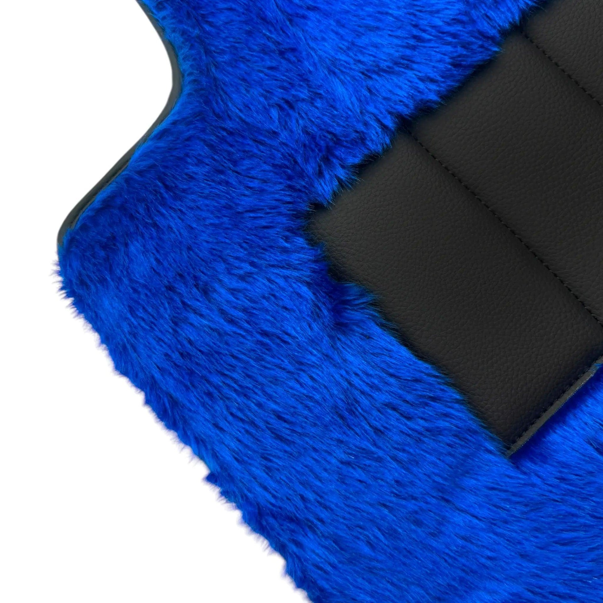 Blue Sheepskin Floor Mats for Rolls-Royce Cullinan (2018-2023) - AutoWin