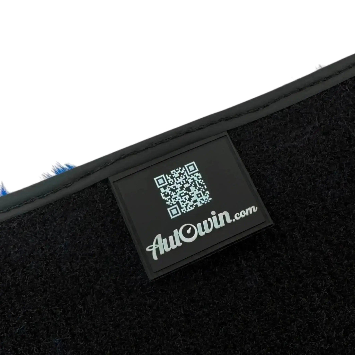 Blue Sheepskin Floor Mats for Rolls-Royce Wraith (2013-2023) - AutoWin