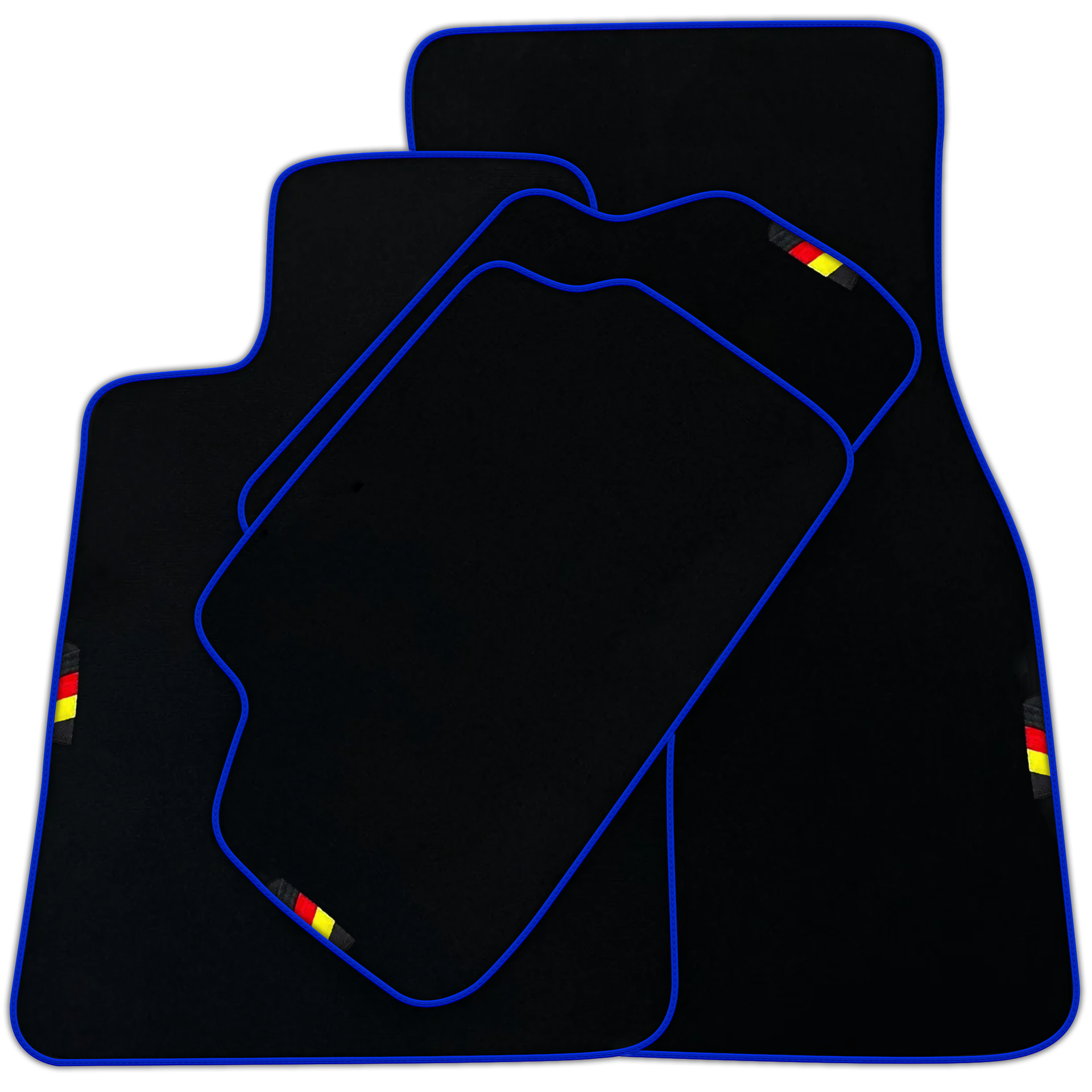 Black Floor Mats For BMW 3 Series E90 Germany Edition | Various Trim Colors