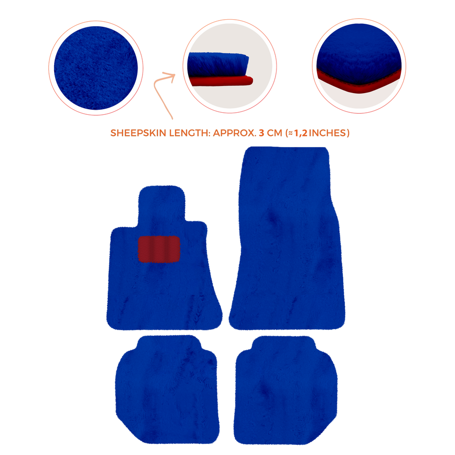 Luxury Sheepskin Floor Mats for Rolls-Royce Ghost Series I (2010-2014)