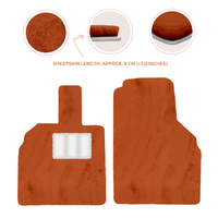 Premium Sheepskin Floor Mats for Lamborghini Aventador (2012-2022)