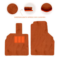 Premium Sheepskin Floor Mats for Lamborghini Aventador (2012-2022)