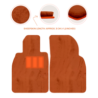 Deluxe Luxury Sheepskin Floor Mats for Porsche 911 SC (1978-1984)