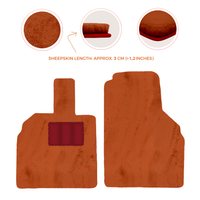 Premium Sheepskin Floor Mats for Lamborghini Aventador (2012-2022)