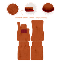 Luxury Sheepskin Floor Mats for Mercedes-Benz G-Class W463 (2018-2023)