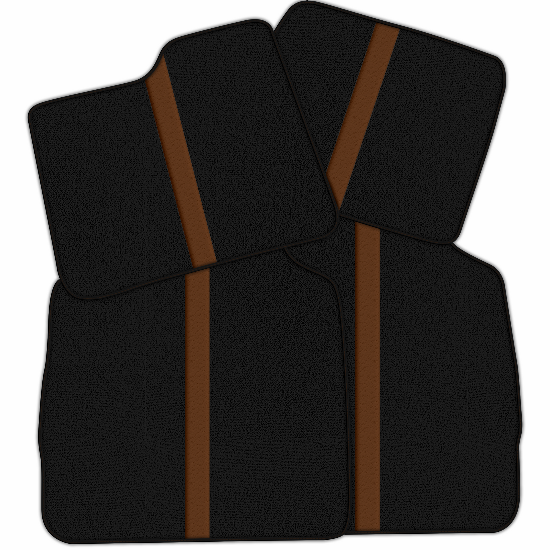 Premium Custom Black Floor Mats for Ferrari Portofino 2018-2023