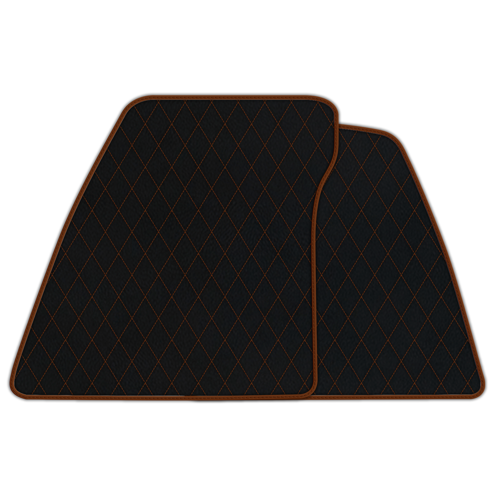 Black Leather Floor Mats for Bentley Mulsanne (2010-2020) | AW1 Design