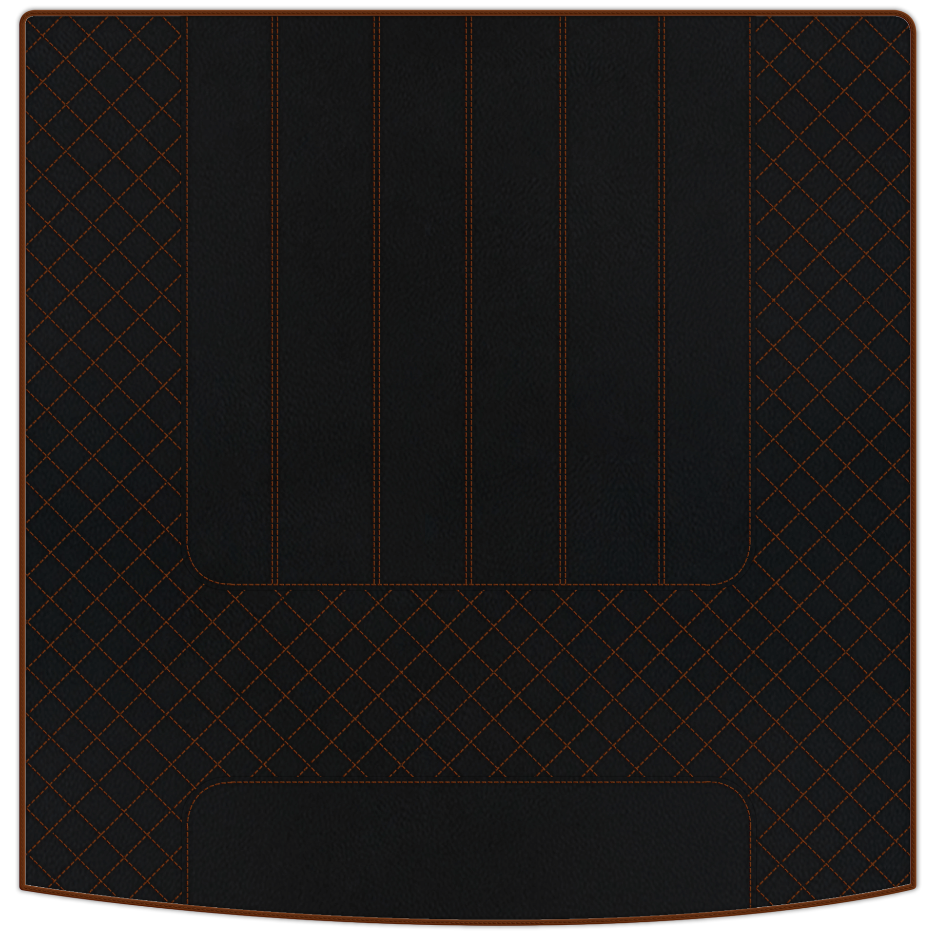 Customizable Leather Floor Mats with Line Pattern for Bentley Mulsanne (2010-2020) - AutoWin