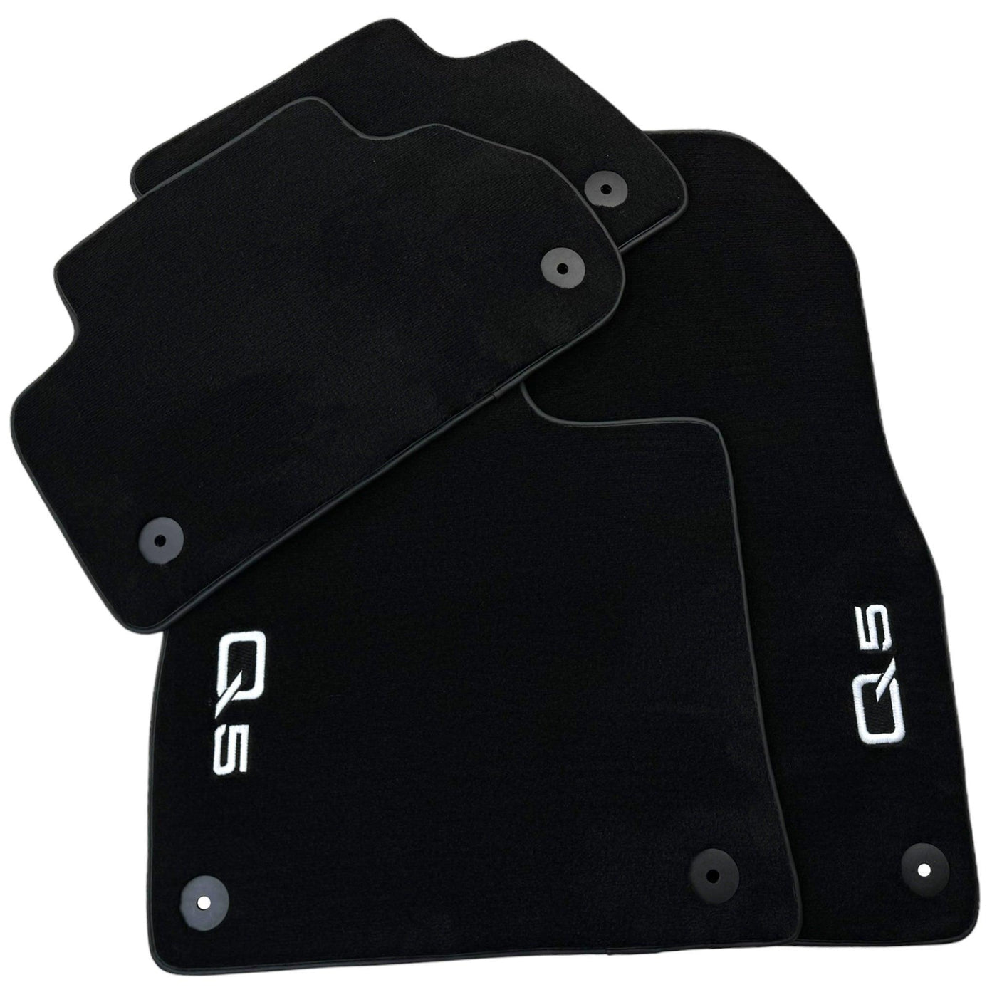 Black Floor Mats for Audi Q5 FYT Sportback Hybrid (2021-2024) - AutoWin