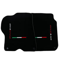 Black Floor Mats For Ferrari GTC4 Lusso (2016-2023) Italian Edition - AutoWin