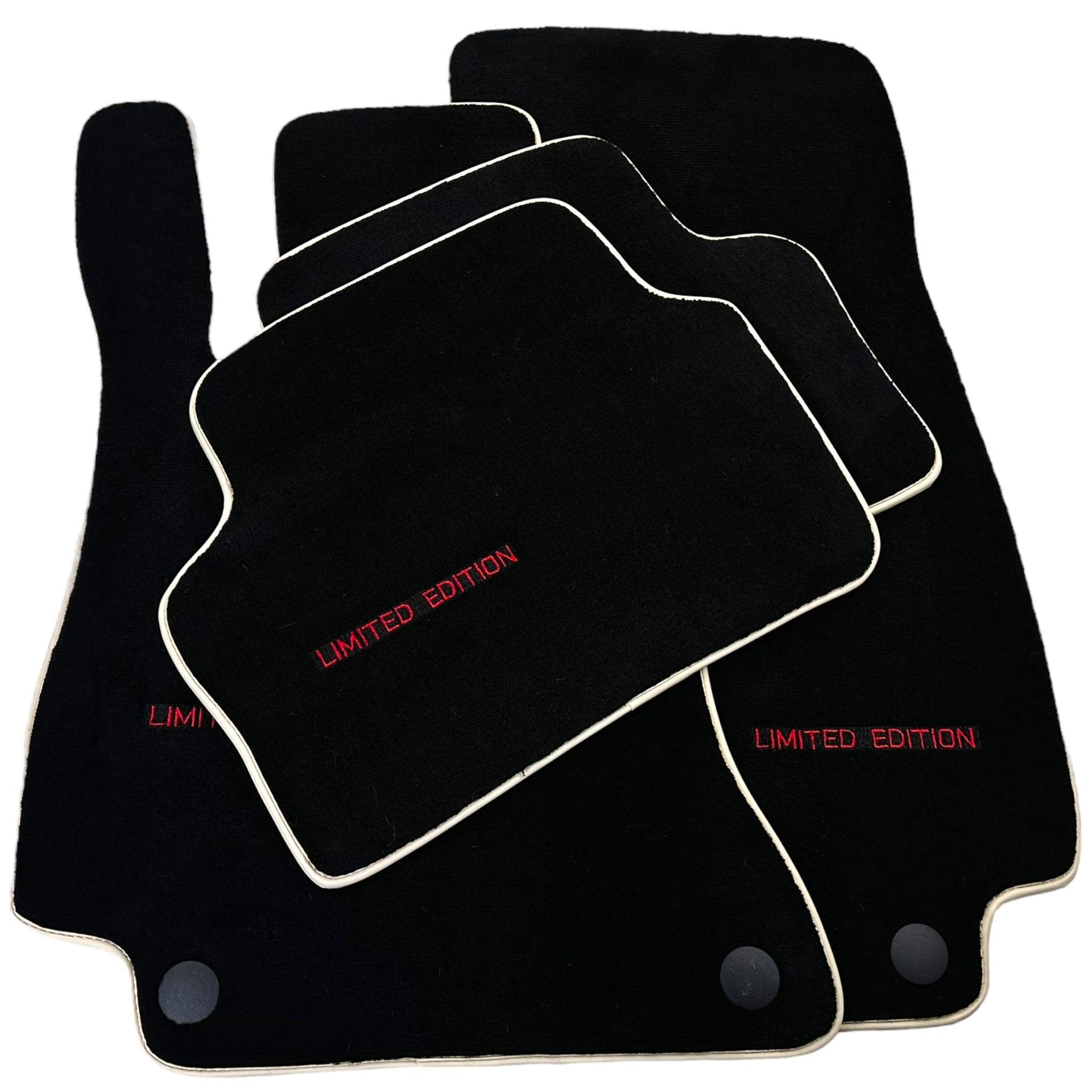 Black Floor Mats for Mercedes Benz E-Class S212 Estate Facelift (2013-2016) | Limited Edition - AutoWin