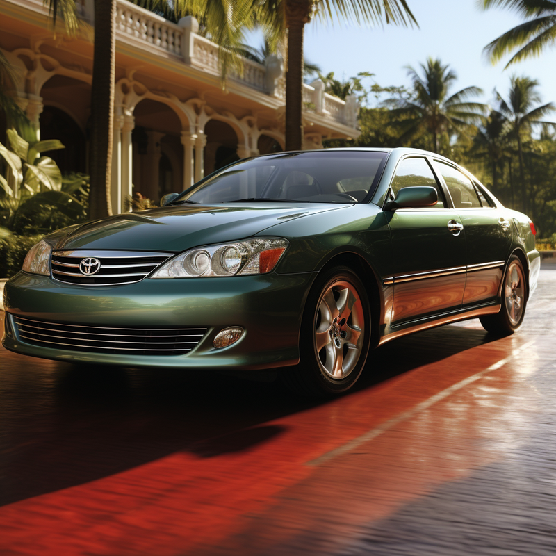 Maßgeschneiderte Fußmatten für Toyota Camry (2001–2006) Automatikgetriebe