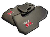 Carbon Leather Floor Mats For Nissan GT-R | Various Trim Colors