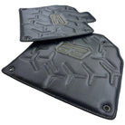 Carbon Leather Floor Mats for Lamborghini Aventador SVJ 63 Edition - AutoWin
