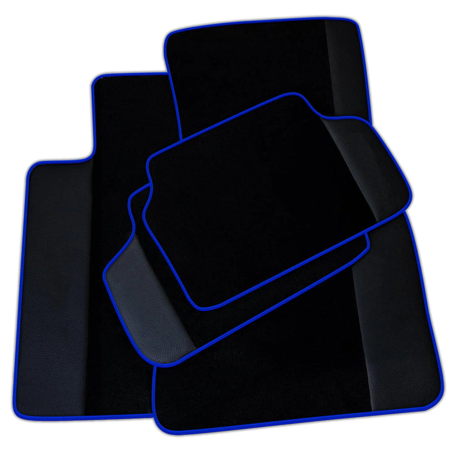 Customizable Black Mats For BMW Gran Tourer F46 (2015-2022) 7 Seats With Leather