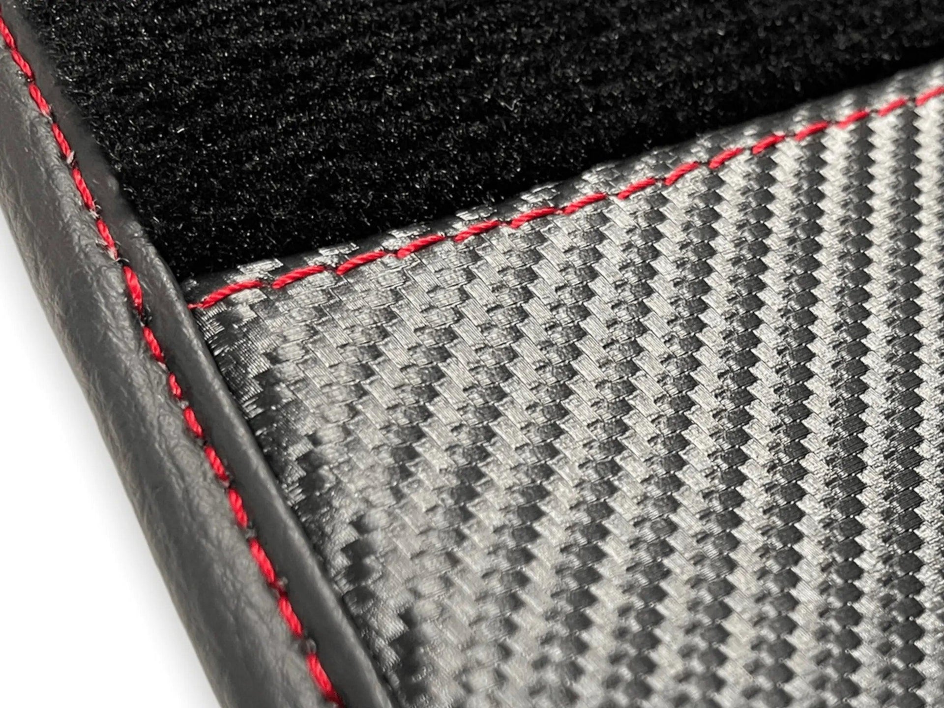 Customizable Floor Mats for McLaren 650S (2015-2018) Black Tailored Carpets with Carbon - AutoWin