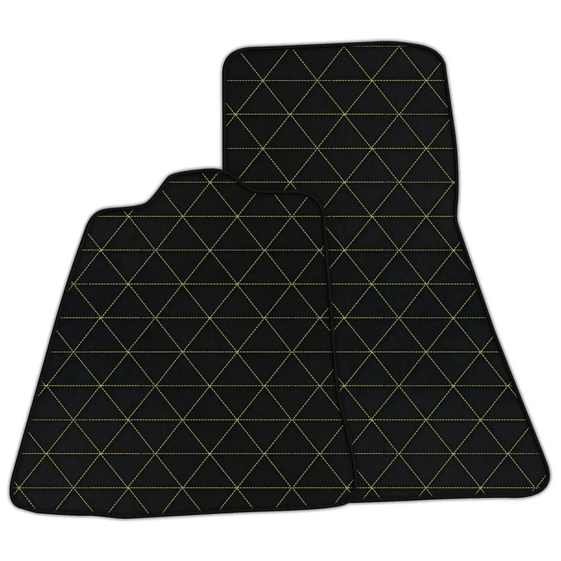 Customizable Leather Floor Mats with Triangle Pattern for McLaren P1 (2013-2015)