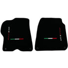 Black Floor Mats For Ferrari GTC4 Lusso (2016-2023) Italian Edition - AutoWin