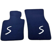 Dark Blue Floor Mats for Mini Cabrio R56 Convertible (2009-2016) - AutoWin