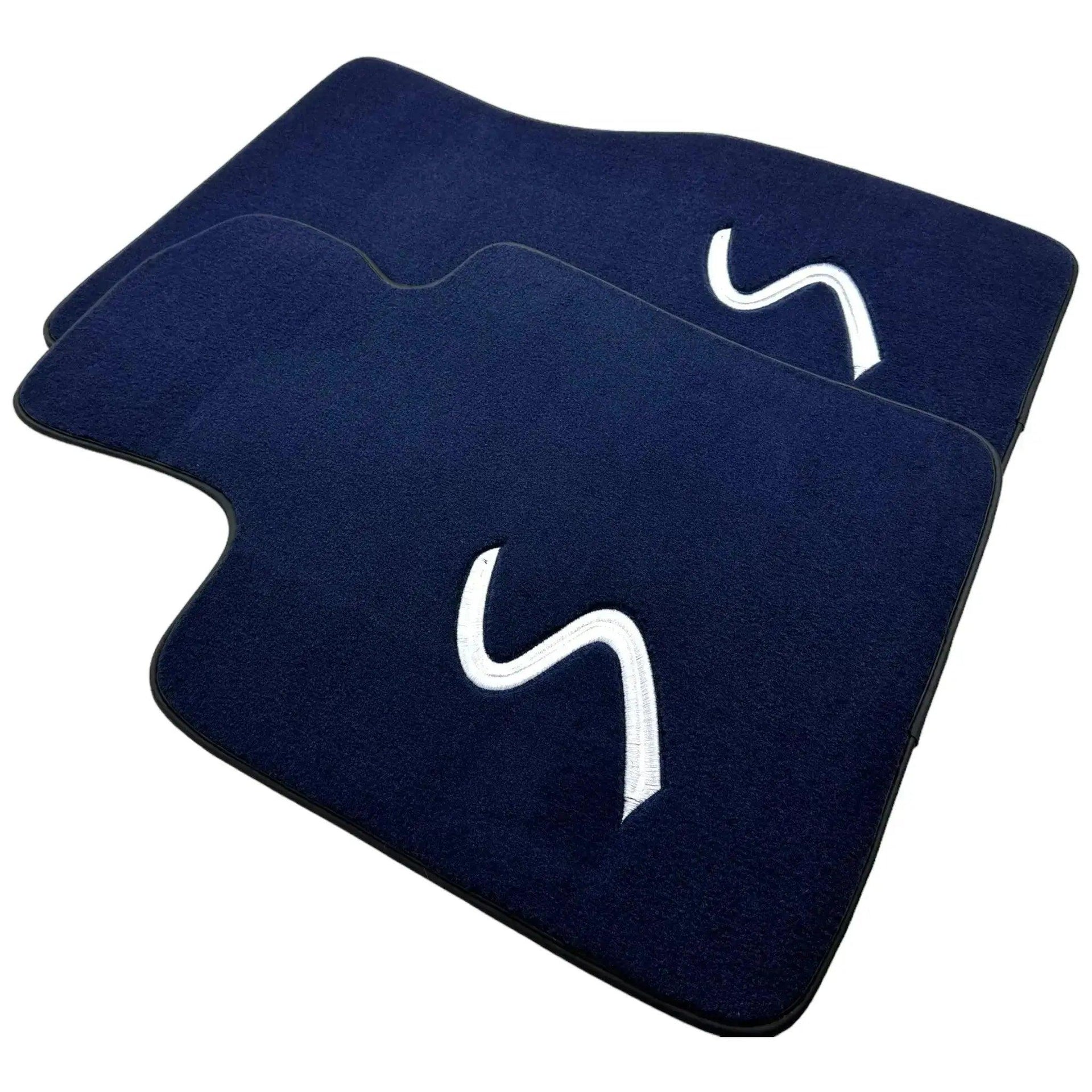 Dark Blue Floor Mats for Mini Clubman R55 (2007-2015) - AutoWin