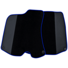 Custom Black Floor Mats For Ferrari Portofino (2018-2023) With Leather