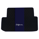 Orange Stitching Black Leather Floor Mats for Lamborghini Urus