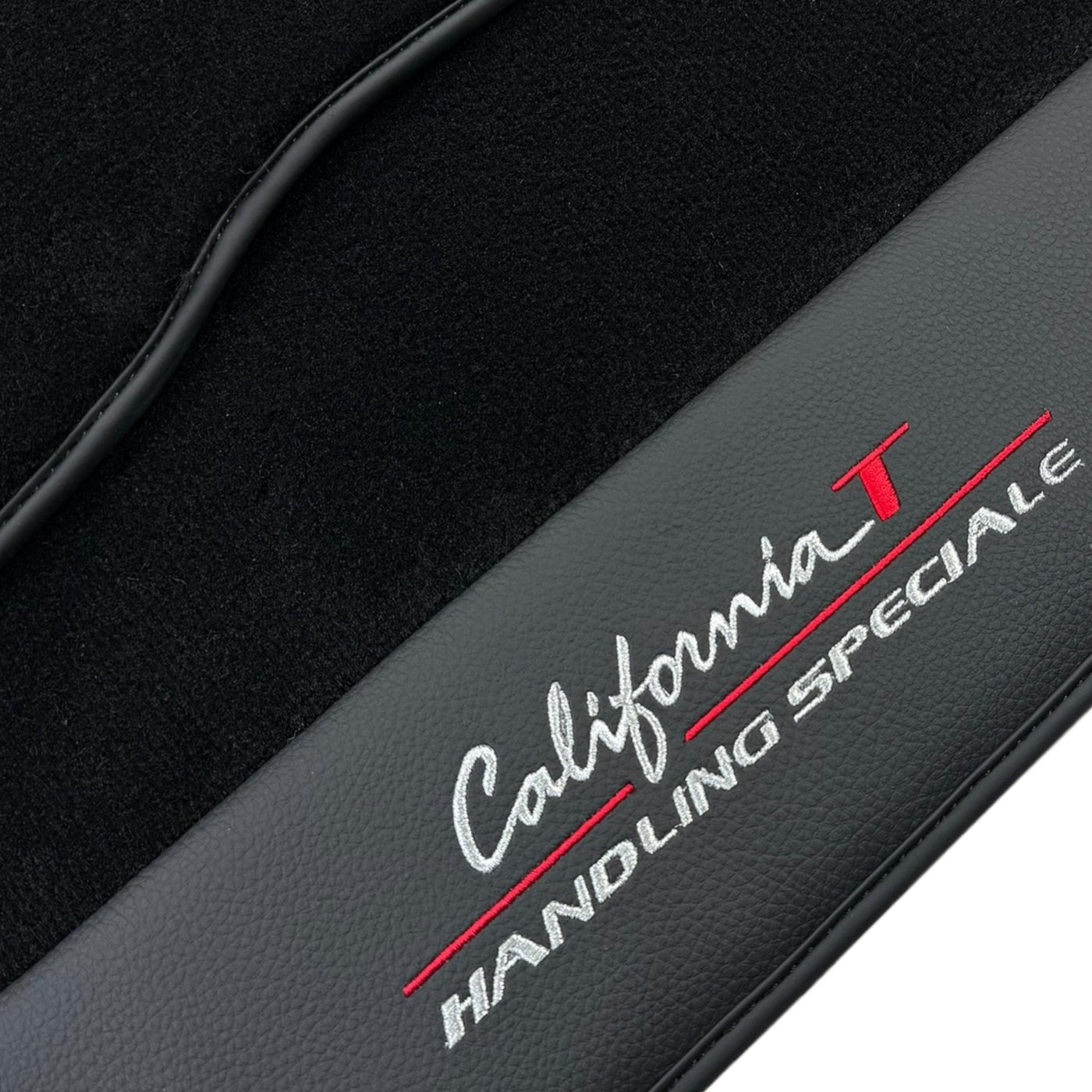 Floor Mats for Ferrari California T (2015-2018) with Leather | Handling Speciale - AutoWin