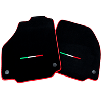 Floor Mats for Ferrari 458 Italia (2009-2015) with Red Trim - AutoWin