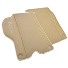Beige Floor Mats for Ferrari California (2008-2014) with Beige Leather - AutoWin