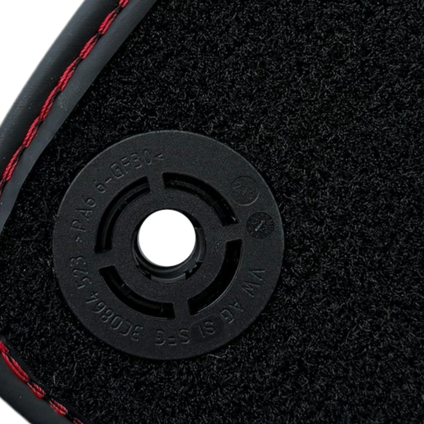 Black Floor Mats for Porsche 911 - 992 GTS (2019-2024) with Leather - AutoWin