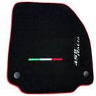 Floor Mats for Ferrari 458 Italia (2009-2015) with Red Trim - AutoWin