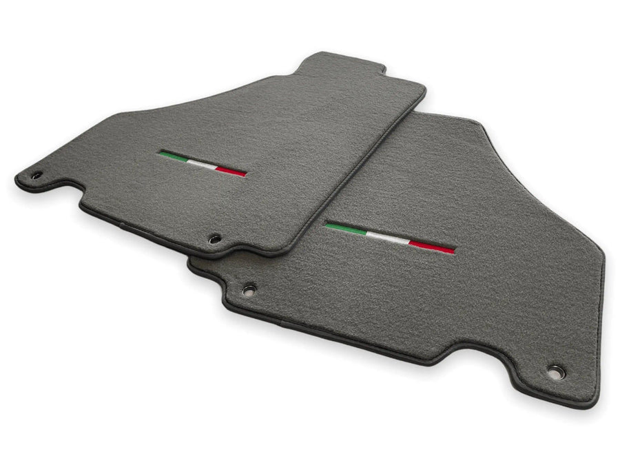 Floor Mats For Ferrari 360 Modena 1999-2005 Gray Autowin Brand Italian Edition - AutoWin