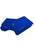 Floor Mats For Ferrari California 2008-2014 Blue Color - AutoWin