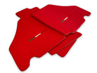 Floor Mats For Ferrari F430 2004-2009 Red Color IT Edition - AutoWin