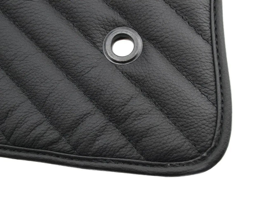Leather Floor Mats For Land Rover Defender 130 L663 (2022-2024) 5-7 Seater - AutoWin