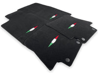 Floor Mats For Maserati GranCabrio Sport (2011-2019) Black IT Edition - AutoWin