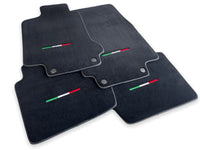 Floor Mats For Maserati GranTurismo MC Stradale (2011-2015) Black IT Edition - AutoWin