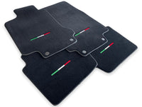 Floor Mats For Maserati GranTurismo MC Stradale (2011-2015) Black IT Edition - AutoWin