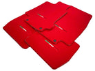 Floor Mats For Maserati GranTurismo MC Stradale (2011-2015) Red IT Edition - AutoWin