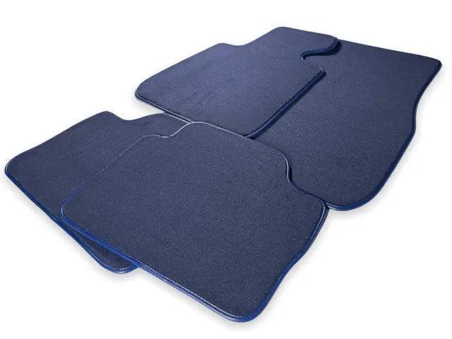Floor Mats For Rolls Royce Phantom VIII (2017-2024) Dark Blue - AutoWin