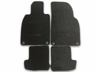 Floor Mats for Porsche Cayenne 2010-2018 Carpet Germany Flag AutoWin - AutoWin