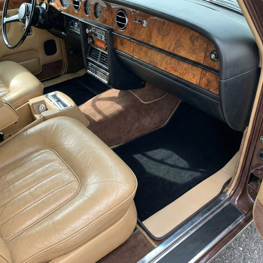 Skreddersydde Bilmatter for Rolls Royce Shadow (1965-1977)