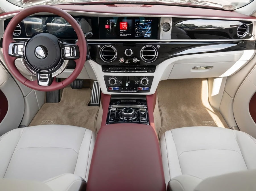 Bilmatter For Rolls Royce Spectre (2023-2024) Beige ER56 Design