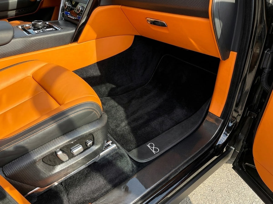 Svarte Bilmatter For Rolls Royce Black Badge Cullinan