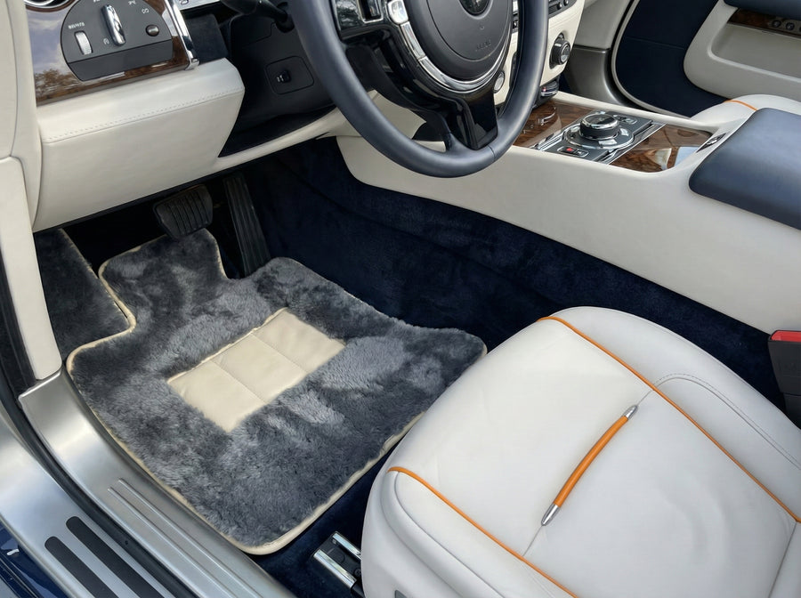 Saueskinn bilmatter for Rolls Royce Dawn Rr6 2016-2023 Er56 Design Brand